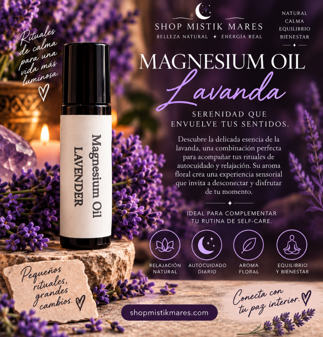 Magnesium Roll On Lavanda