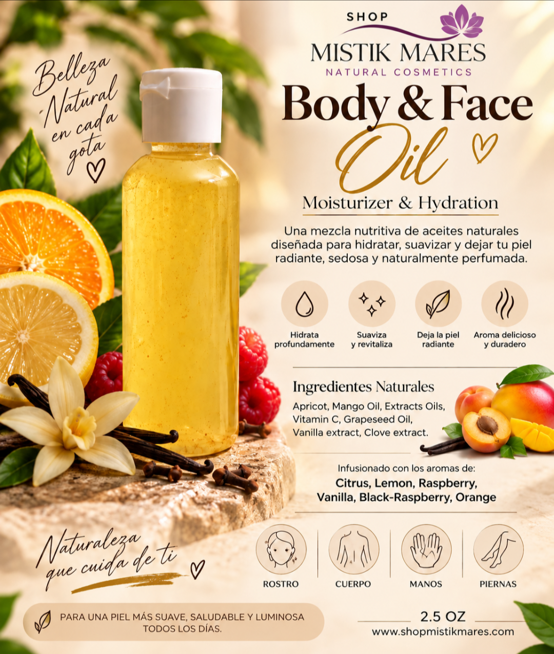 Mystique Body & Face Oil