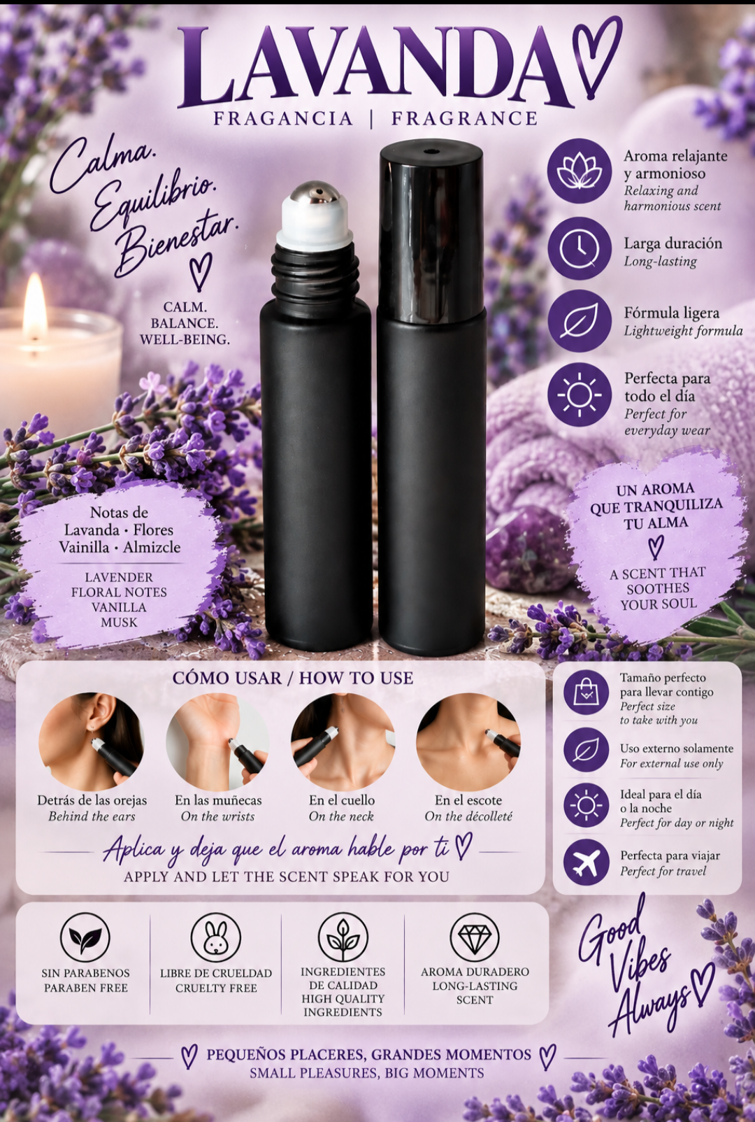 Lavanda Roll On