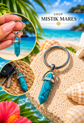 Keychain Howlita Teñida