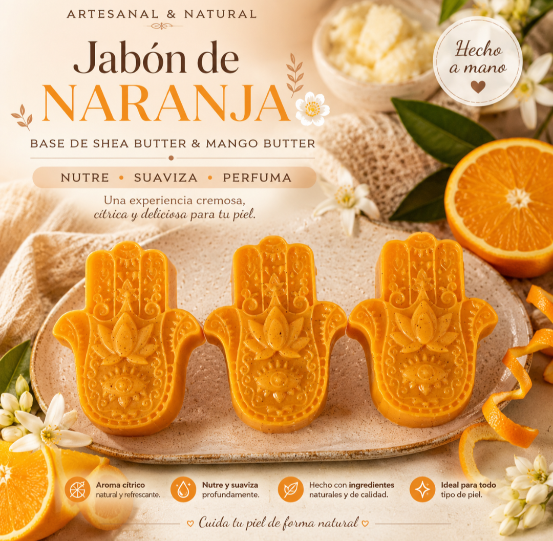 JABON DE NARANJA