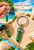 Keychain Jade Verde