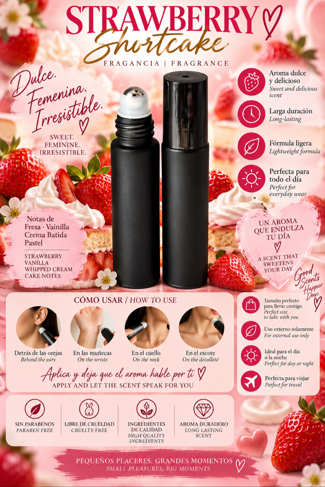 Strawberry Shortcake Roll On