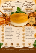 Jabón de Miel y Brown Sugar Sample size