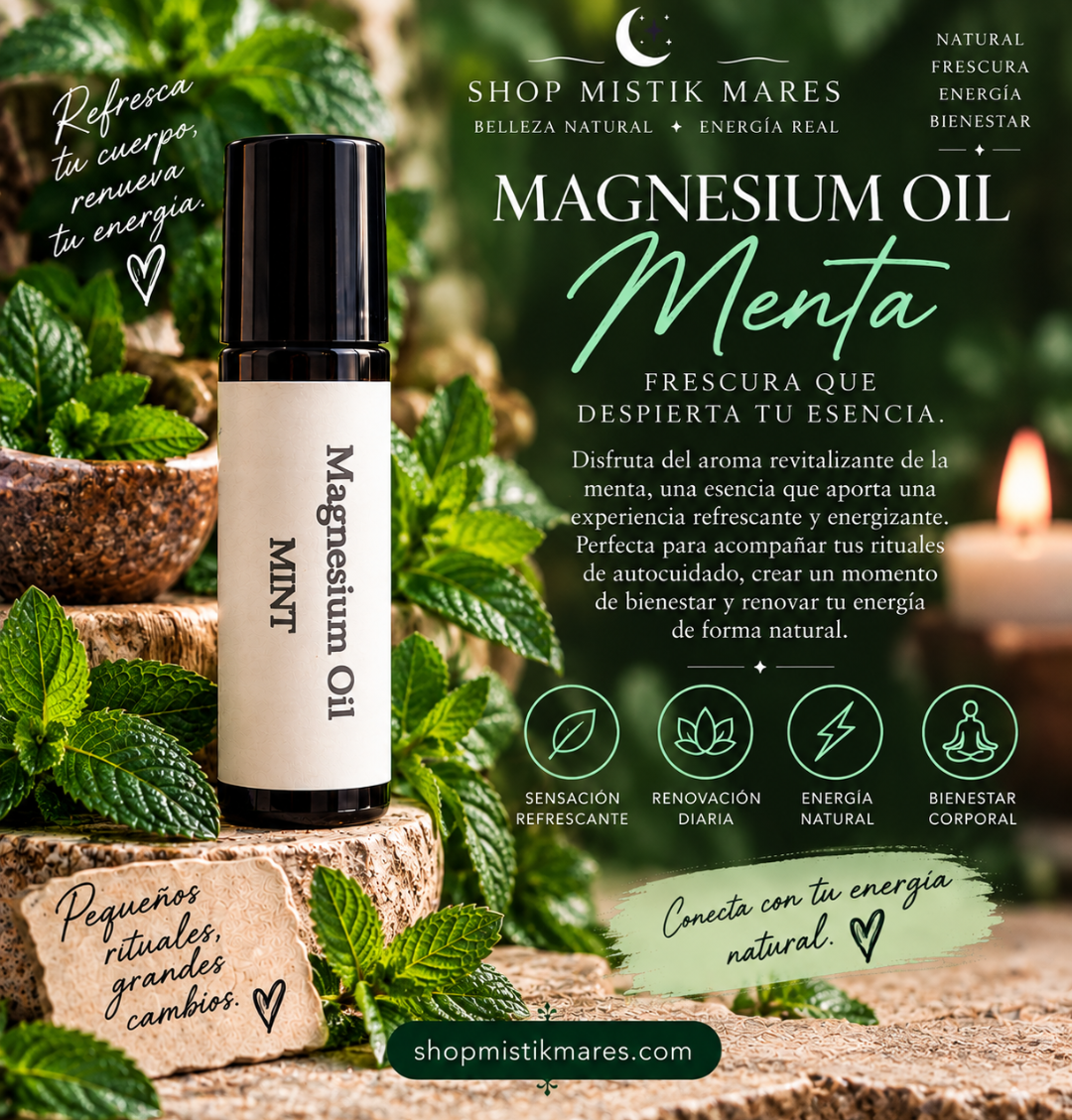 Magnesium Roll On Menta