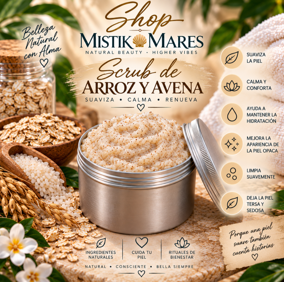 BODY SCRUB ARROZ Y AVENA