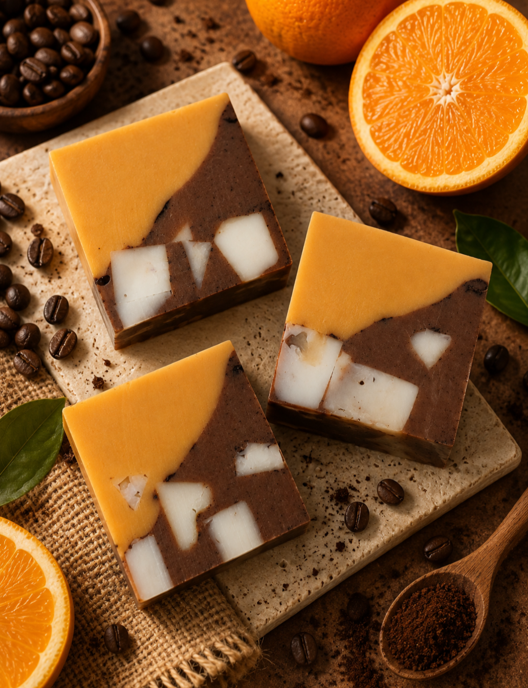 JABON CAFE Y NARANJA