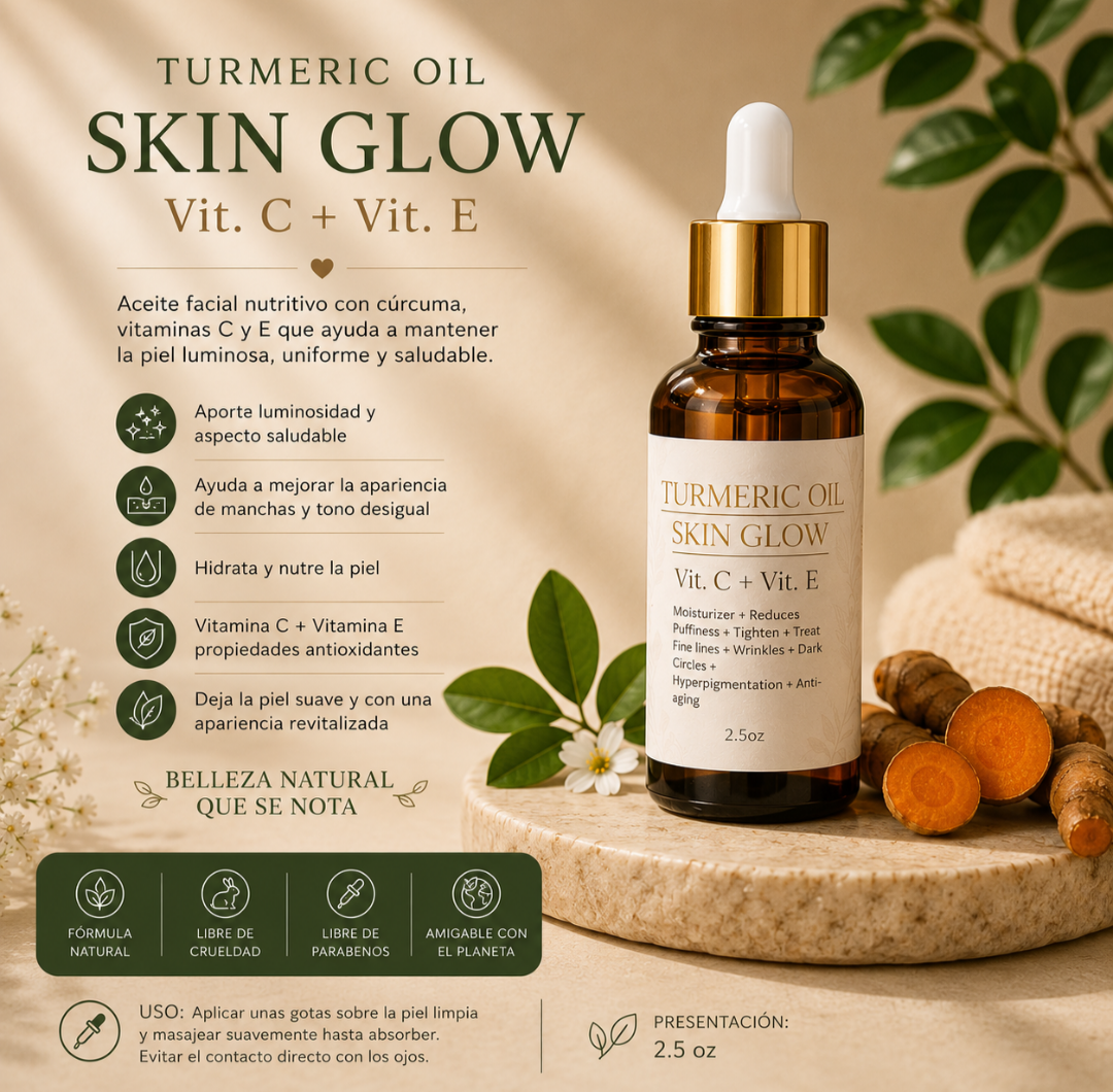 TURMERIC OIL SKIN GLOW