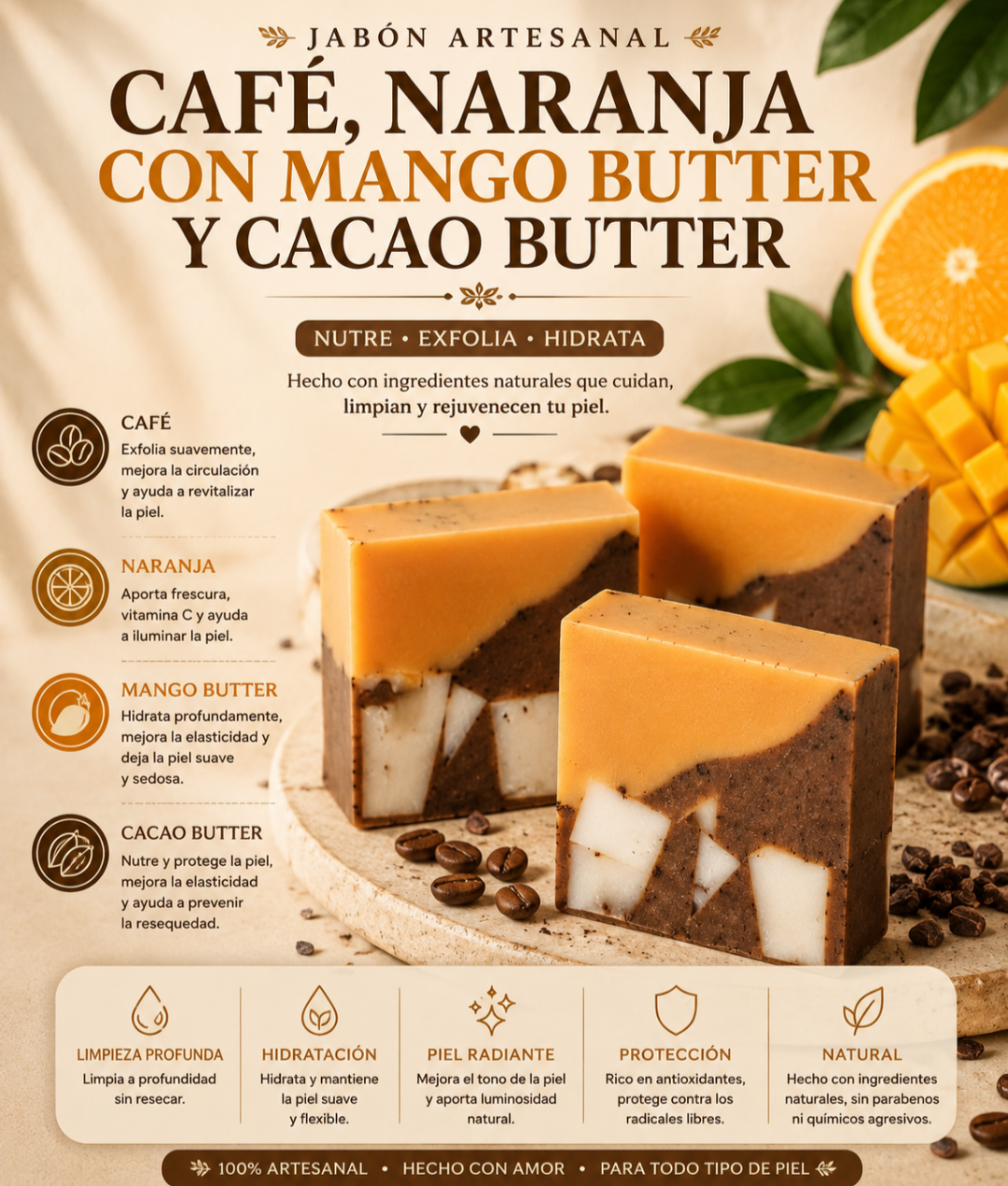 JABON CAFE Y NARANJA