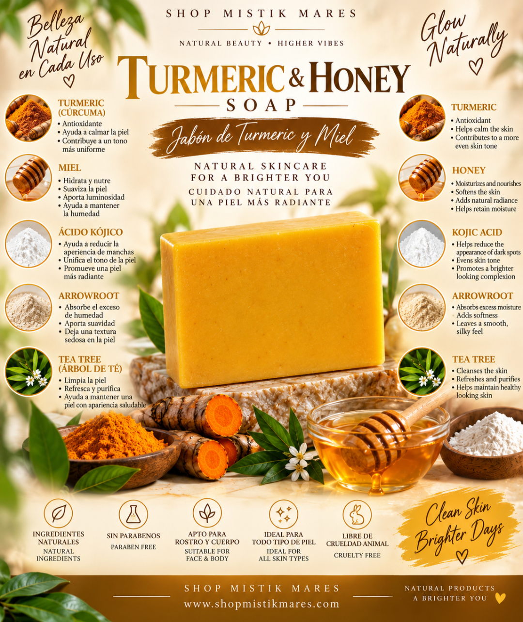 Jabón de Turmeric