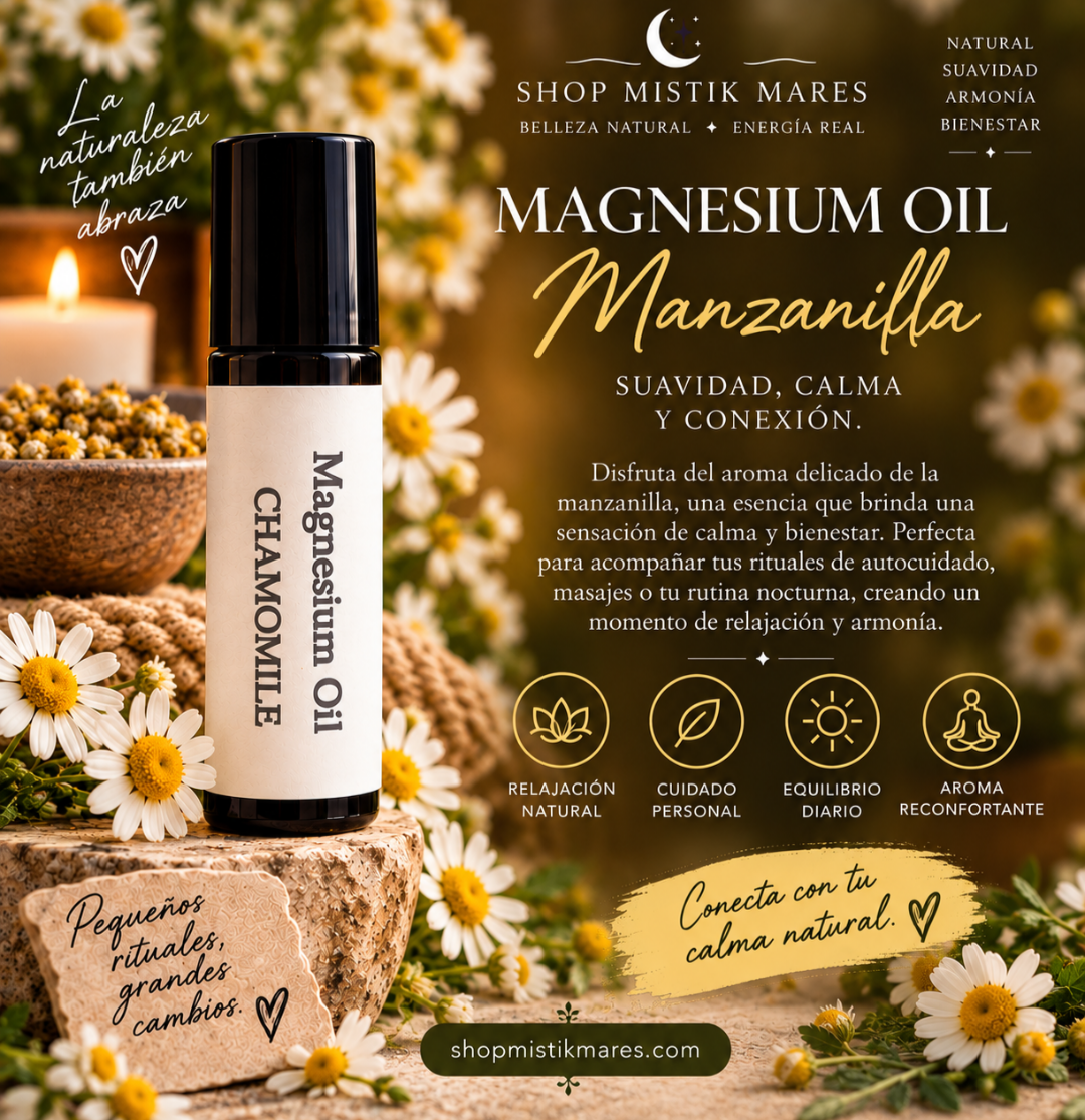 Magnesium Roll On Manzanilla